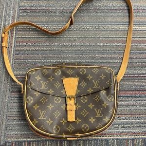 Authentic Juene Fille Monogram crossbody